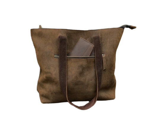 leather tote bag for woman large purse shoulder bag woman Handbag Made By Cowhide Crafters.